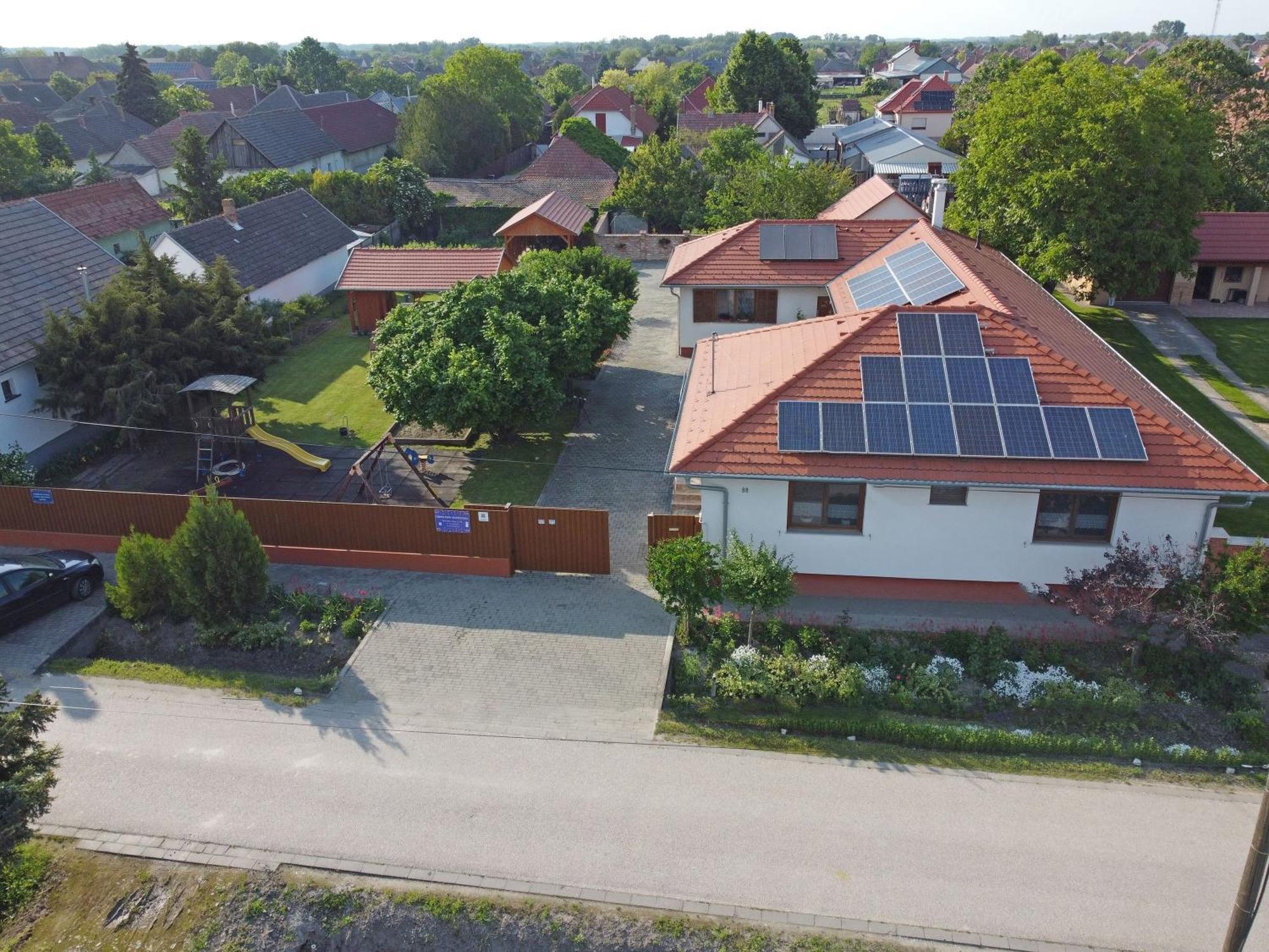Füzesi Papa Vendégház Harta Esterno foto